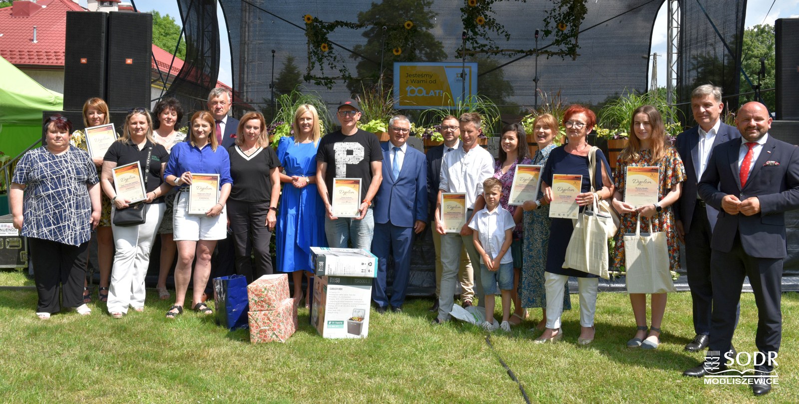 Laureaci konkursu odebrali nagrody podczas Dnia Otwartych Drzwi w Modliszewicach