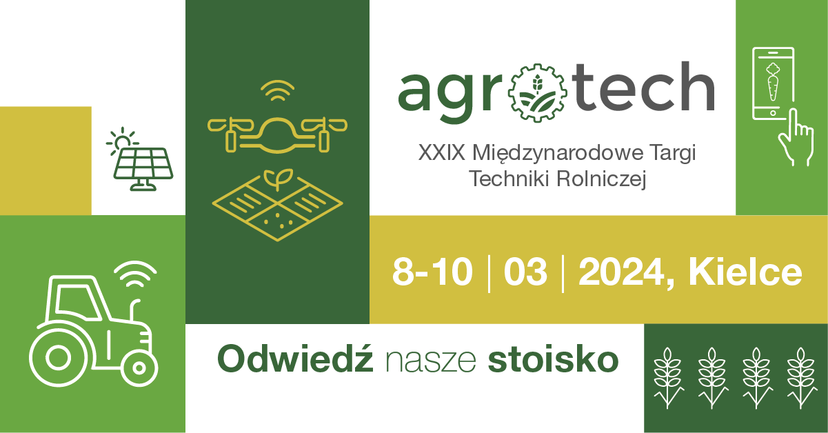Agrotech 2024 - plakat wydarzenia